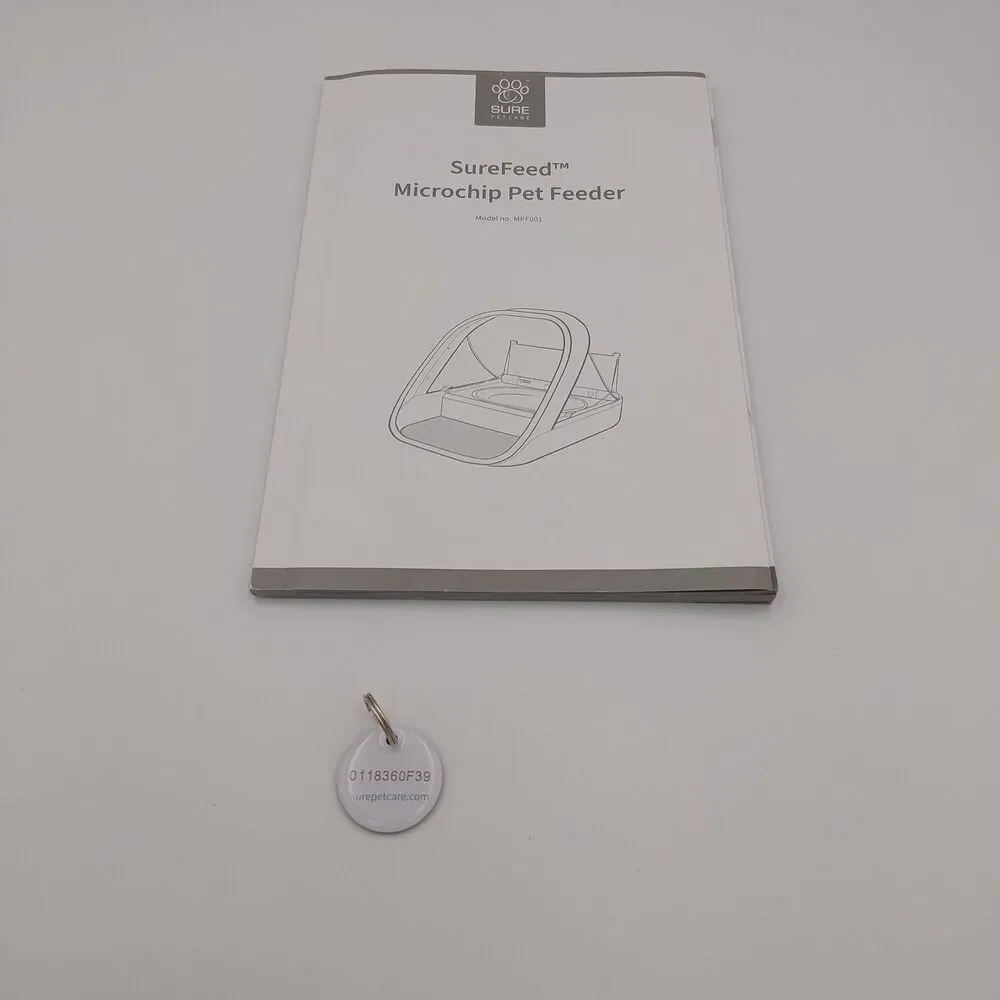 Sure Feet SureFlap Microchip Feeder- 2×Plates, Silicone Mat And Tag